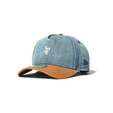 Lafayette × New Era Small LF Logo 9Forty Denim & Canvas Cap Blue