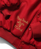 Lafayette Heritage Melton Emblem Jacket Red