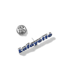 Lafayette Logo Pins Silver