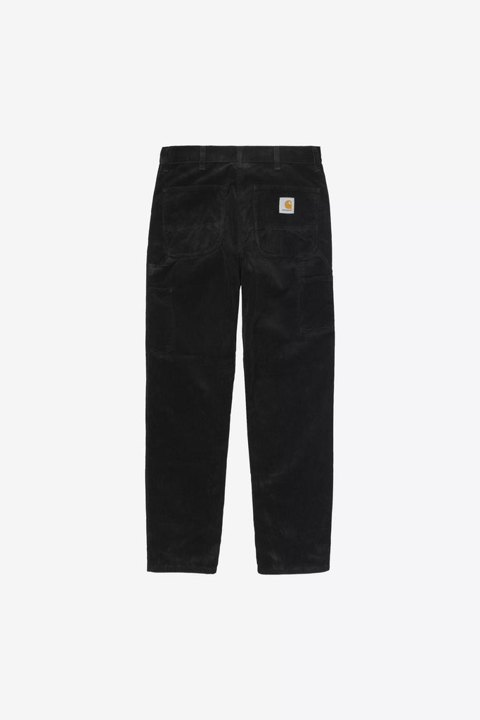 Carhartt WIP Single Knee Corduroy Pant Black, Rinsed