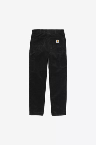 Carhartt WIP Single Knee Corduroy Pant Black, Rinsed