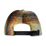 Krooked Double Ok Script Strapback Hat Flannel/Black