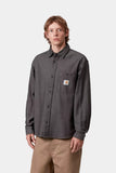 Carhartt WIP L/S Edgar Shirt Black/Wax