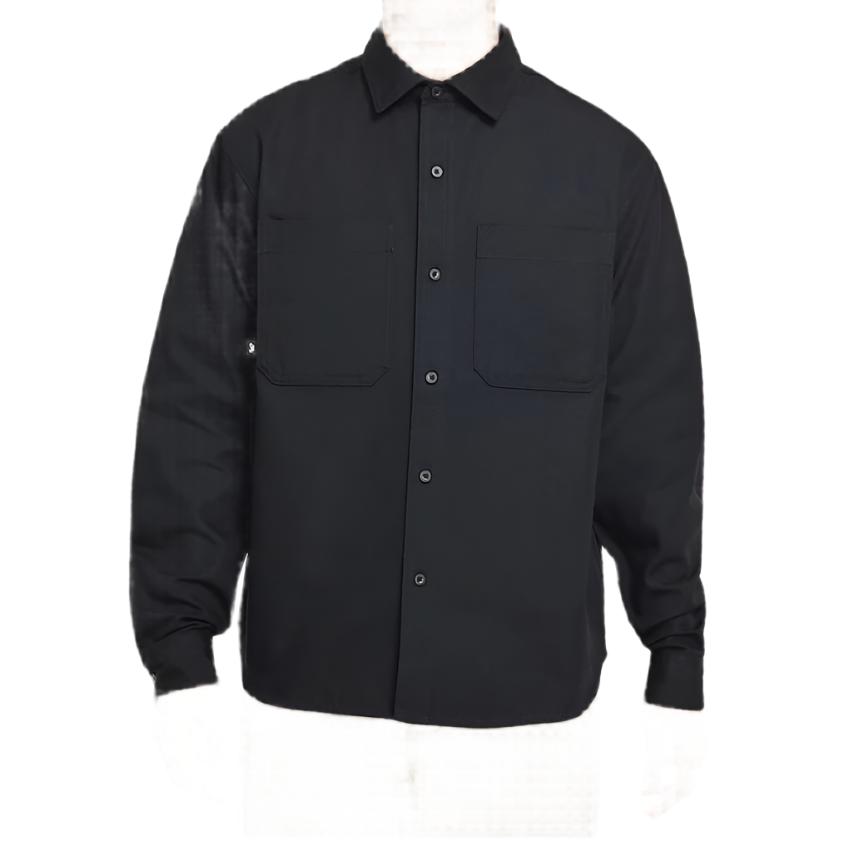 Nike SB L/S Skateboard Button-Up Shirt FV7346-010 Black/White (In Store Pickup Only)