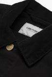 Carhartt WIP Michigan Coat (Summer) Black/Black, Rinsed