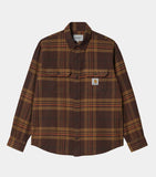 Carhartt WIP Wallace L/S Shirt Wallace Check, Ale