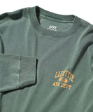 Lafayette Worn Out Athletics L/S Tee Green