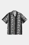 Carhartt WIP Floral S/S Shirt Floral Stripe AOP, Black/Wax