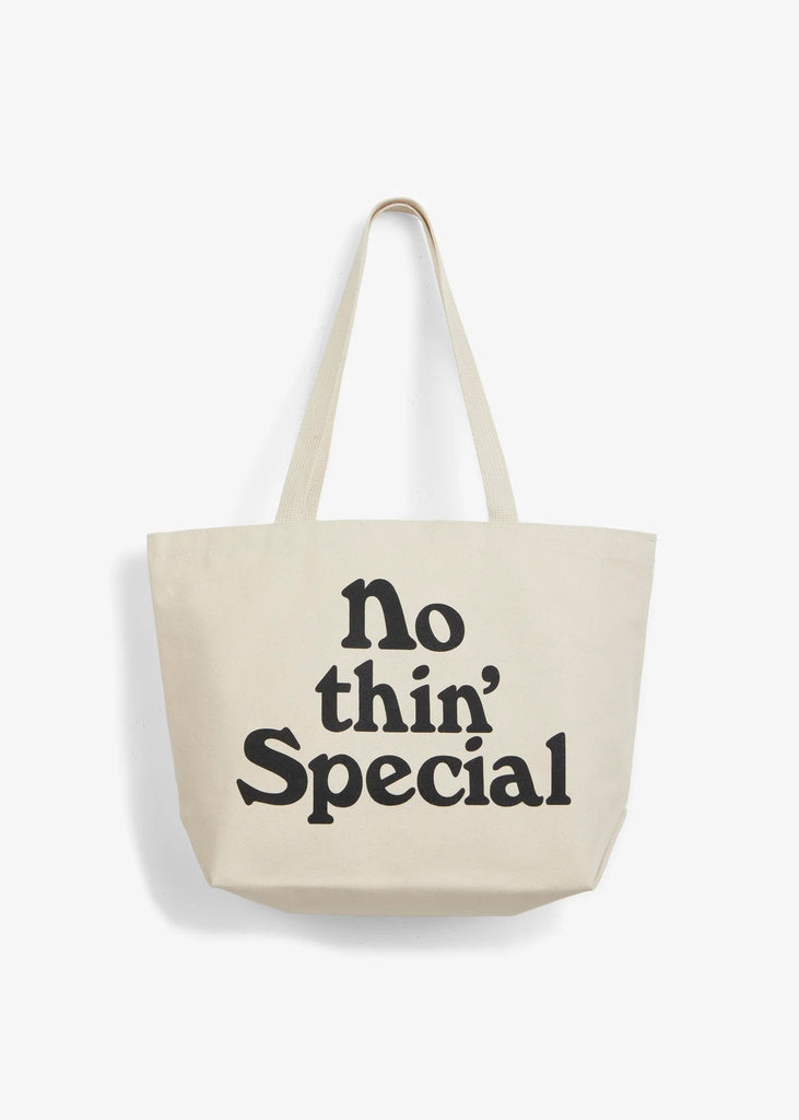 Nothin’ Special Logo Tote Bag Natural