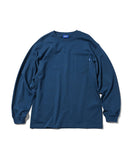 Lafayette Solid Pocket L/S Tee Navy