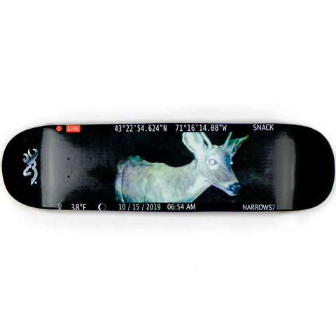 Snack Skateboards May Trail Cam Deck 8.25” With Grip Tape (In Store Pickup Only)