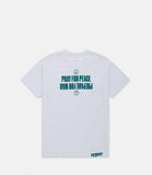 10 Deep Pray And Prepare S/S Tee Ash Grey