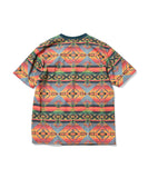 Lafayette Navajo Naitive Pattern Lafayette Logo S/S Tee Orange