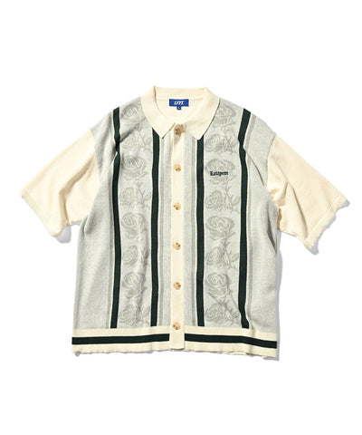 Lafayette Rose Summer Knit S/S Shirt Natural
