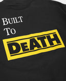 Nothin’ Special Built To Death S/S Pocket Tee Black