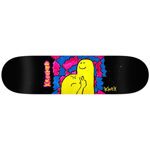 Krooked Knox Greetings Deck 8.12” With Grip Tape (In Store Pickup Only)