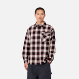 Carhartt WIP L/S Witten Shirt Witten Check, Moonbeam