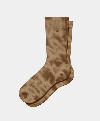 Carhartt WIP Vista Socks Dusty H Brown/Hamilton Brown