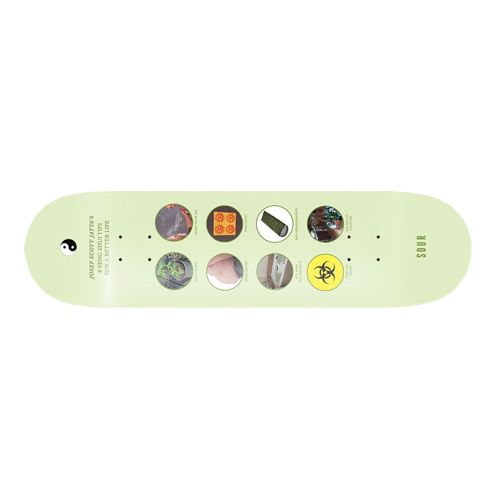 Sour Solution Josef Feng Chui Deck 8.25” With Grip Tape (In Store Pickup Only)