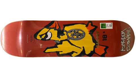 Carpet Duck You Red Deck 8.38” With Grip Tape (In Store Pickup Only)