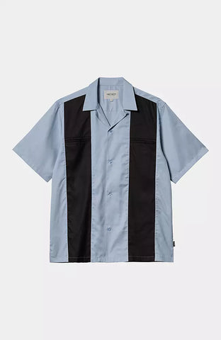 Carhartt WIP Durango S/S Shirt Frosted Blue/Black (In Store Pickup Only)