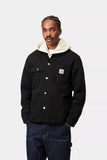 Carhartt WIP Michigan Coat (Summer) Black/Black, Rinsed