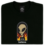 Alien Workshop x Thrasher Magazine Believe S/S Tee Black