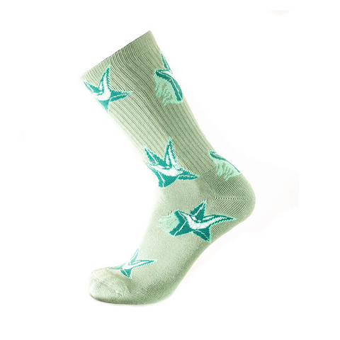 Psockadelic Evil Star Socks Teal