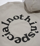 Nothin’ Special Rounded Logo Pullover Hoodie Sand
