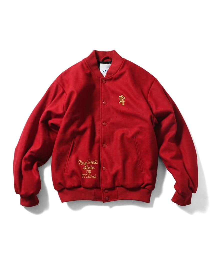 Lafayette Heritage Melton Emblem Jacket Red