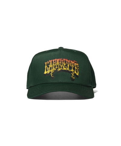 Lafayette Dead Heads Logo Snapback Cap Green