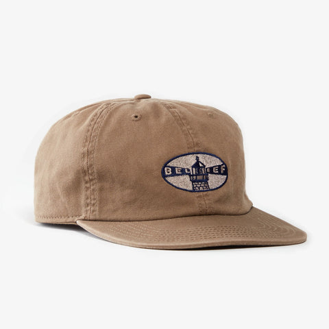 Belief NYC Lighthouse 6 Panel Hat Sand