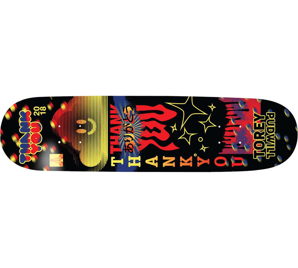 Thank You Skateboards Torey Pudwill Fly Deck 8.25” With Grip Tape (In Store Pickup Only)