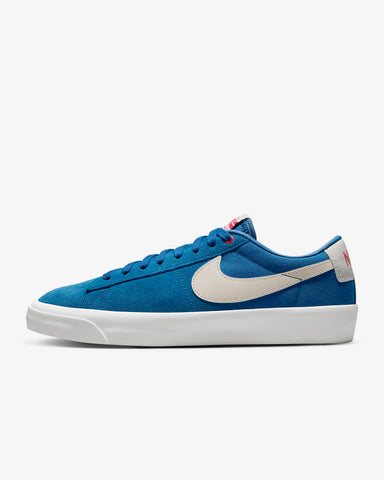 Nike SB Zoom Blazer Low Pro GT DC7695-403 Court Blue/Light Orewood Brown (In Store Pickup Only)