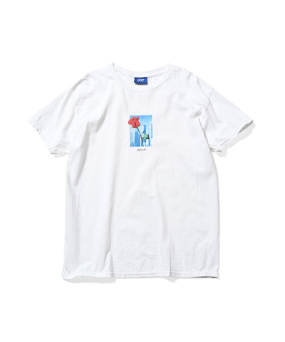 Lafayette Manhattan Rose S/S Tee White