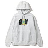 AM Aftermidnight NYC Thermo AM Logo Pullover Hoodie Grey