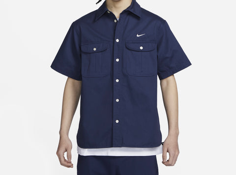 Nike SB Skate S/S Shirt DV9076-410 Midnight Navy (Coconut Milk) (In Store Pickup Only)