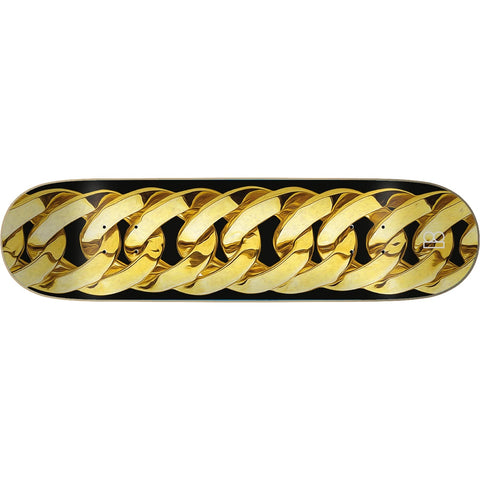 Plan B Chain Gold Deck 8” With Grip Tape (In Store Pickup Only)