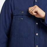 Nike SB Flannel Padded Skate Jacket DQ6329-410 Dark Navy/Dark Driftwood/White (In Store Pickup Only)