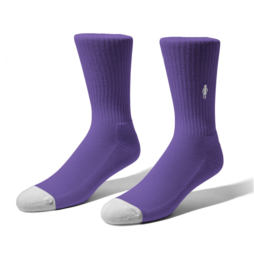 Girl Skateboard OG Socks Purple