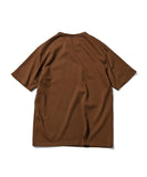 Lafayette Solid Pocket S/S Tee Brown