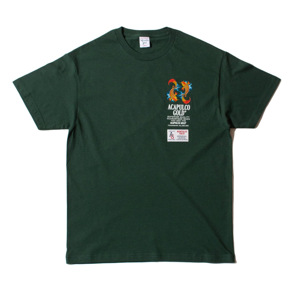 Acapulco Gold Graceful S/S Tee Forest Green