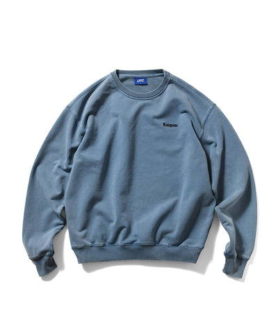 Lafayette Old English Pigment Crewsweat Navy