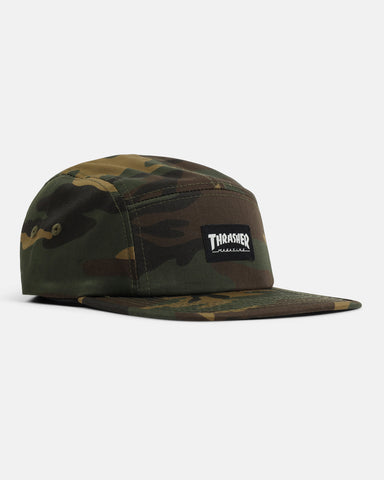 Thrasher Mag Logo 5 Panel Hat Camo