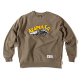Acapulco Gold Messed Up Crewneck Sweatshirt Army