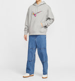 Nike SB Fleece Skate Hoodie HV0250-063 Dark Grey/White (In Store Pickup Only)