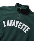 Lafayette Arch Logo Halfzip Sweatshirt Green