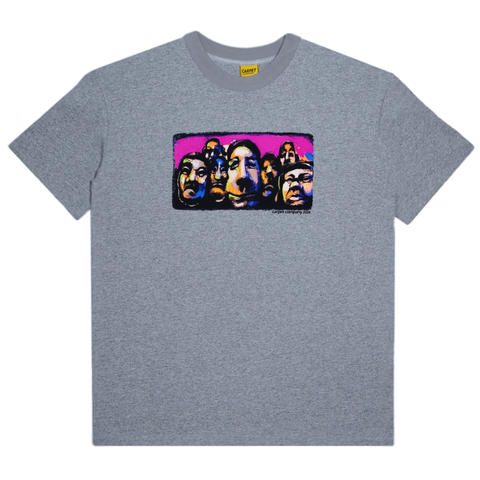 Carpet Tourist S/S Tee Heather Grey