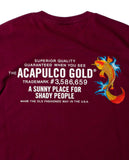 Acapulco Gold Graceful S/S Tee Burgundy