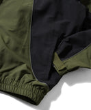 Lafayette Supplex Nylon Track Jacket Olive